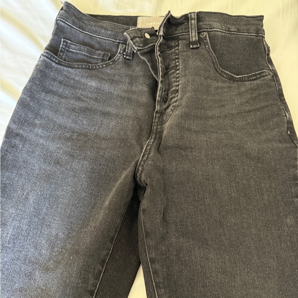 Everlane Charcoal Denim Pants High Rise Skinny 28 Ankle
New, never worn ,